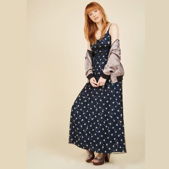 Modcloth Nightfall Fantasia Maxi Dress - Picture 6 of 11